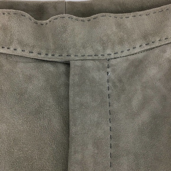 RALPH LAUREN Black Label Lamb Suede Leather Pants - Picture 6 of 14